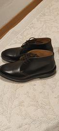 Tricker's, tricker, trickers, pelle nera 41,5