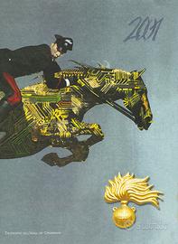 Calendario storico Arma dei Carabinieri  2001.