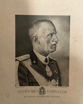 Ritratto Ufficiale Vittorio Emanuele III (1936)