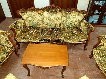 Set Divano e Poltrone BAROCCO