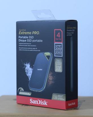 Sandisk Extreme SSD PRO 4 T