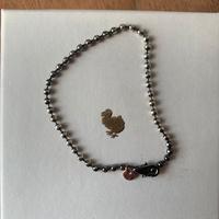 Bracciale bollicine dodo argento e oro rosa 9k