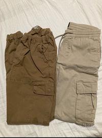 Set 2 pantaloni cargo