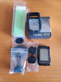 Ciclocomputer Bryton Rider 450 e accessori