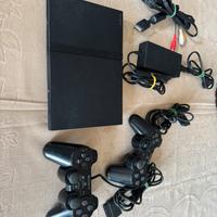 Console playstation 2 slim black