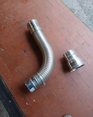 tubi inox per scarico fumi