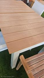 Tavolo Allungabile a 3 metri Alluminio Legno NUOVI