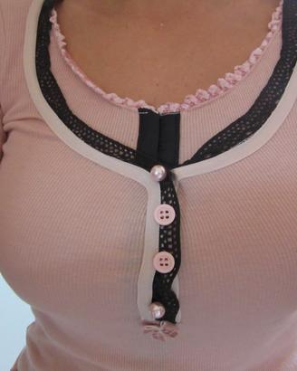 Magila in cotone rosa pastello