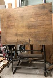 Tavolo da disegno per architetti anni cinquanta