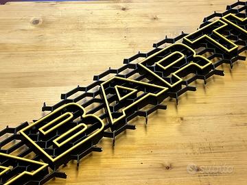 Lettere ABARTH per Griglia 595/695 Restyling