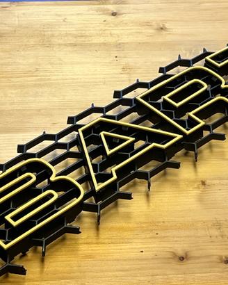 Lettere ABARTH per Griglia 595/695 Restyling