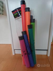 set di boomwhackers con tappi