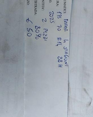 2 GOMME 4 STAGIONI 175/70/14 88H