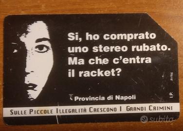 Scheda telefonica tiratura limitata