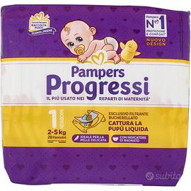 NUOVO Pampers progressi tg.1