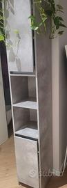 Colonna Bagno Grigio Cemento 30x30x183,5