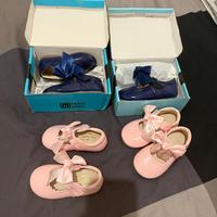 Scarpe da principesse da ragazza, tinta unita