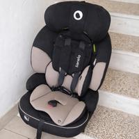 Seggiolino auto Lionelo nero e grigio