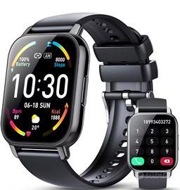 Hoxe Smartwatch Uomo Donna, mon. Sonno ,chiamate