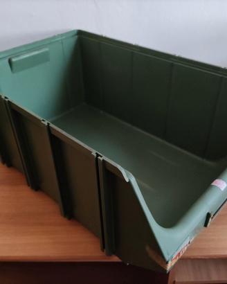 Contenitore Bocca di Lupo in Plastica 60x40x25