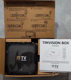 Timvision Box 4K nuovo (Aperto solo per foto)