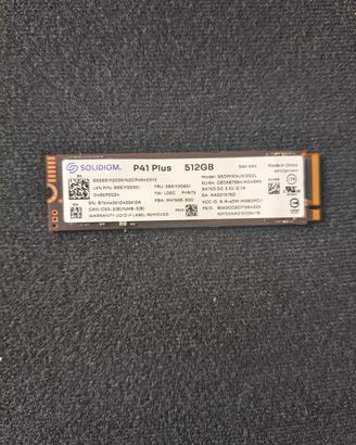 DISCO NVME M2 PER NOTEBOOK/PC