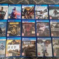 Vari giochi PS4