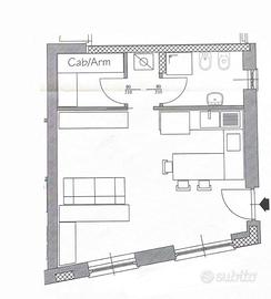 MONOLOCALE DI NUOVA COSTRUZIONE IN CENTRO A BAREGG