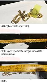 bracciali spille oro 750