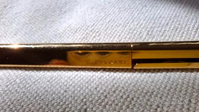 Penna a Sfera BVLGARI Eccentric - Placcata Oro Gia