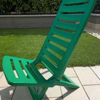 Spiaggina - Sedia pieghevole in plastica