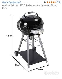 Barbecue outdoorchef  sferico a gas Leon 570 G