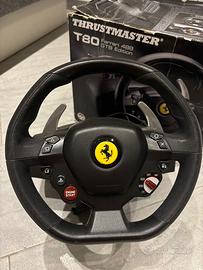 Volante Thrustmaster T80 Ferrari Edition - PS4