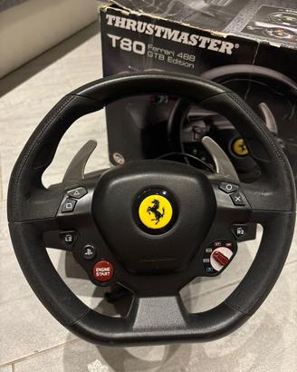 Volante Thrustmaster T80 Ferrari Edition - PS4