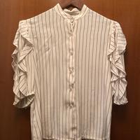 Camicetta pura seta sartoriale a righe