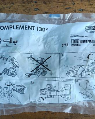 Cerniere Ikea Komplement 130