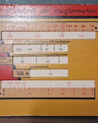 REGOLO CALCOLATORE VINTAGE