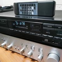 🎵Philips cd 614 cdm 4 con telecomando 