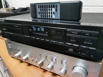 🎵Philips cd 614 cdm 4 con telecomando 