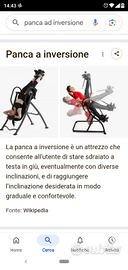 PANCA a INVERSIONE LineaFlex