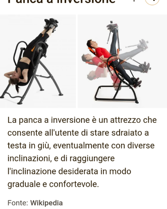 PANCA a INVERSIONE LineaFlex