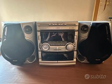 Stereo vintage Philips FW545C/22 con telecomando