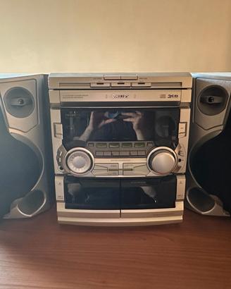 Stereo vintage Philips FW545C/22 con telecomando