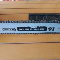 moto sega elettrica con olio in dotazione