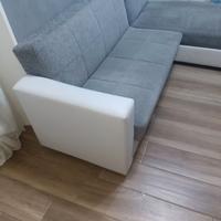 Divano letto con doppio contenitore 