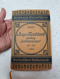 Griebens Reisefürer guida Bavarese anni 1913-1914