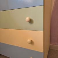 Lettino + fasciatoio MIBB ottime condizion