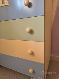 Lettino + fasciatoio MIBB ottime condizion