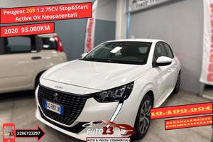 Peugeot 208 1.2 75CV Stop&Start Active Ok Neopaten