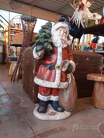 Babbo Natale in resina pesante cm 84